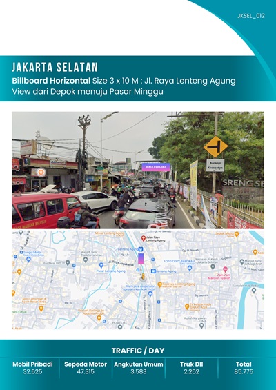 Sewa Space Iklan Tiga Bulan Di DKI