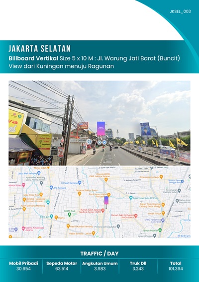 Harga Titik Reklame Bulanan Di DKI