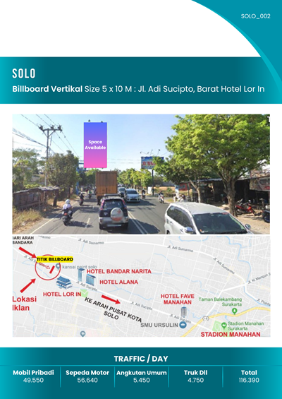 Rental Billboard 3 Bulan Di Solo